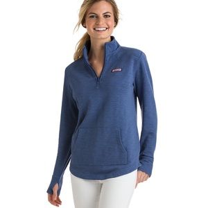 Vineyard Vines Collared Quarter-Zip Sweatshirt / Shirt
